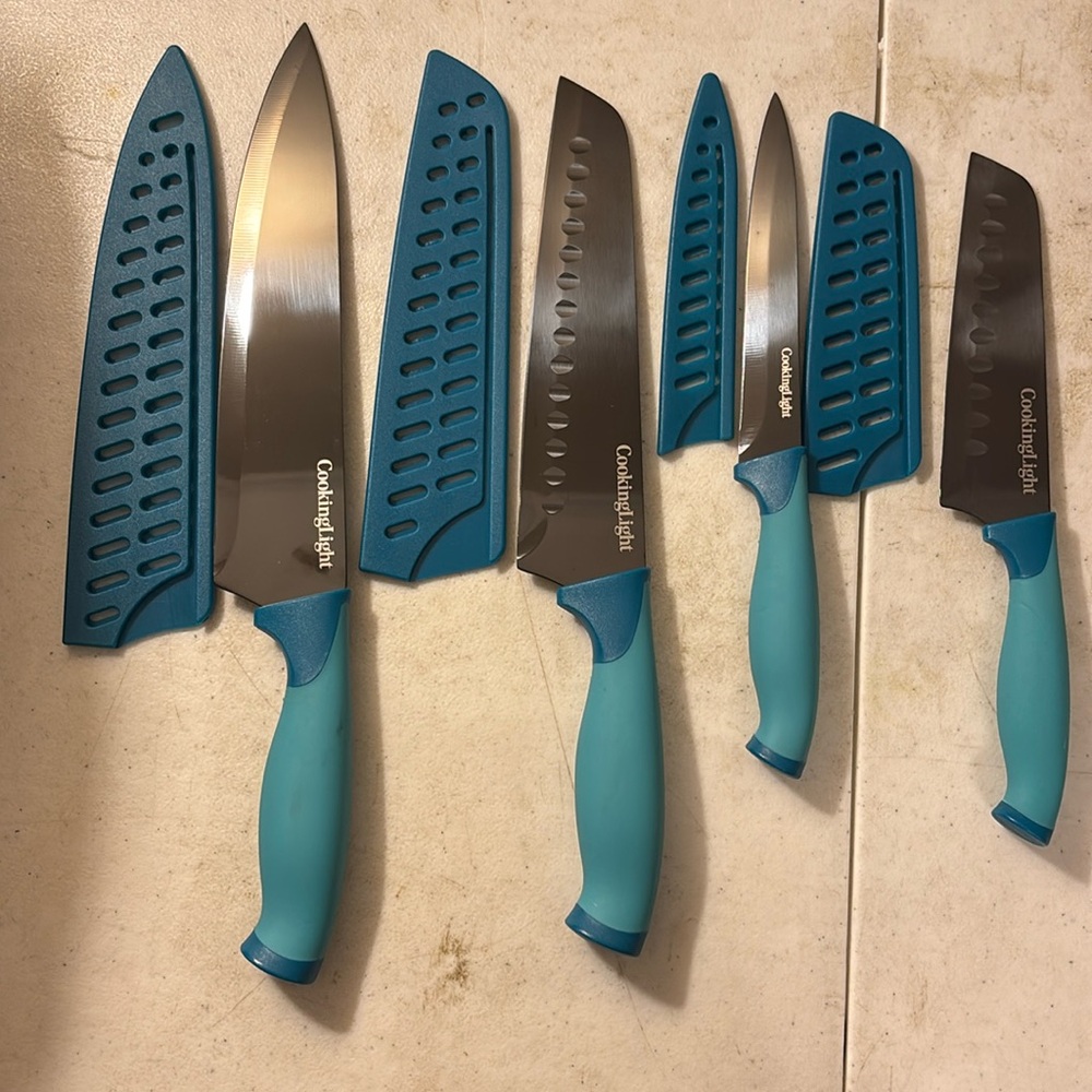 CookingLight Kitchen Knife Set - Picture 2 of 3